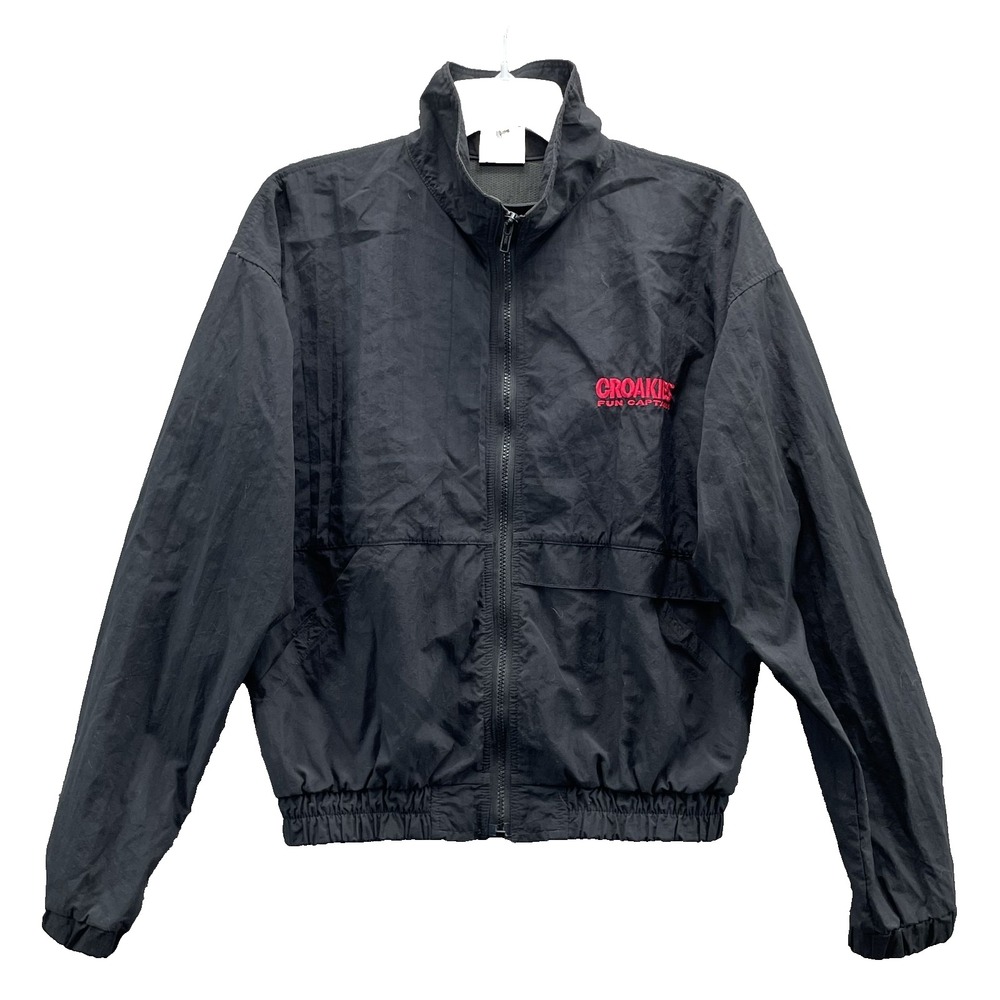 Vintage‎ Croakies Windbreaker Bomber Jacket Small Retro Gorpcore 90's Streetwear